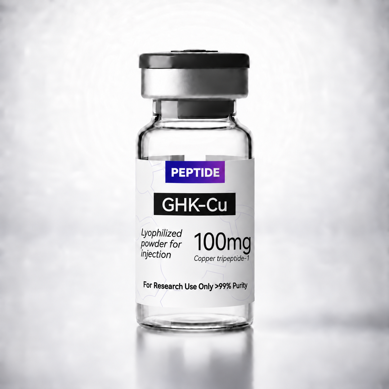 GHK-Cu 100 mg research vial