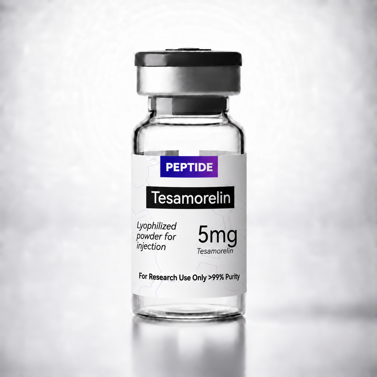 Tesamorelin 5 mg research vial
